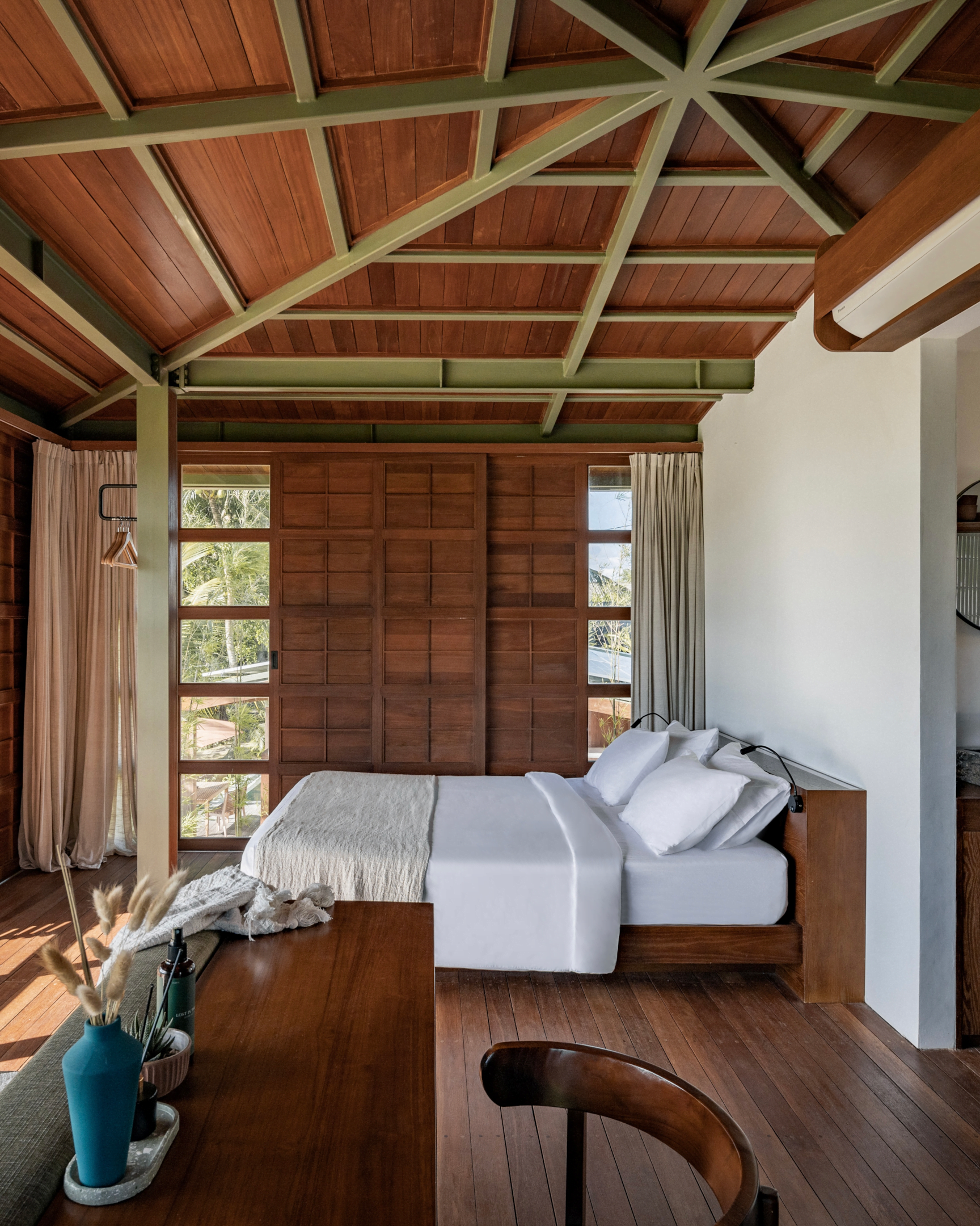 master bedroom villa in canggu
